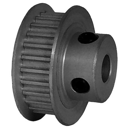 B&B Manufacturing 26-3P06-6FA3, Timing Pulley, Aluminum, Clear Anodized,  26-3P06-6FA3